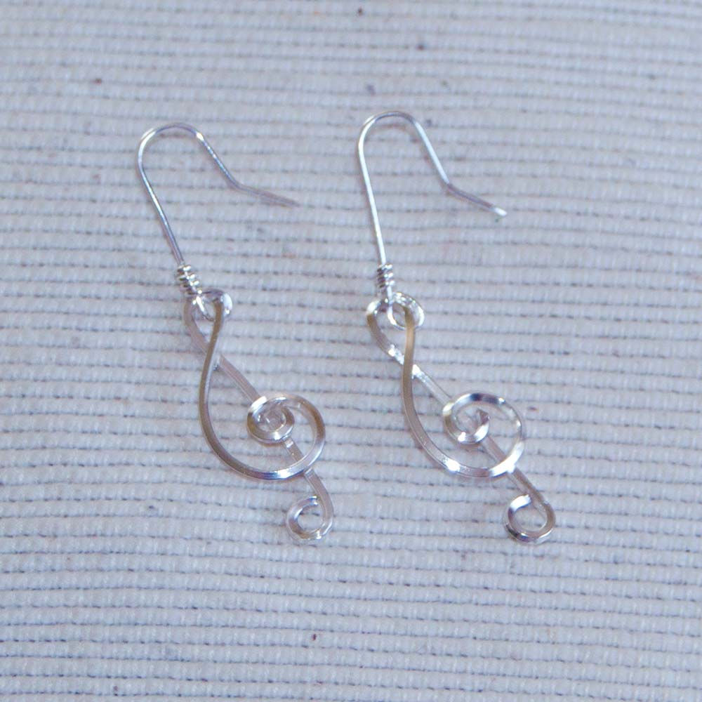 Earrings – Treble Clef