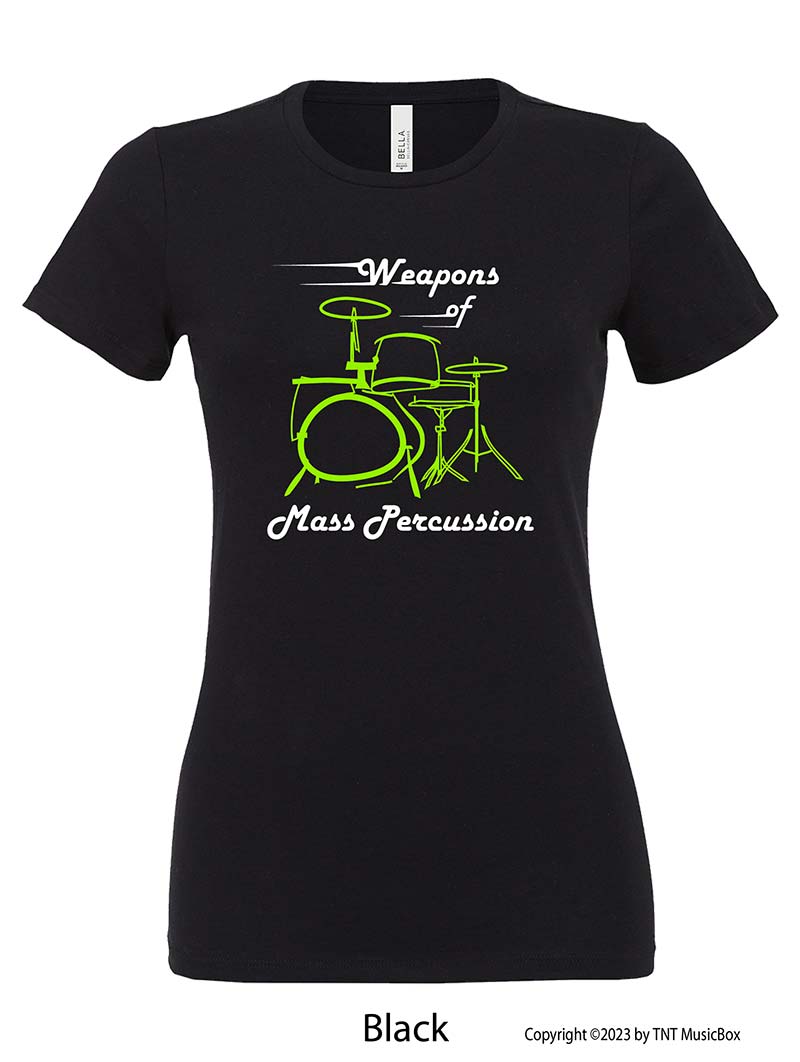 Weapons of Mass Percussion – Ladies Relaxed Fit