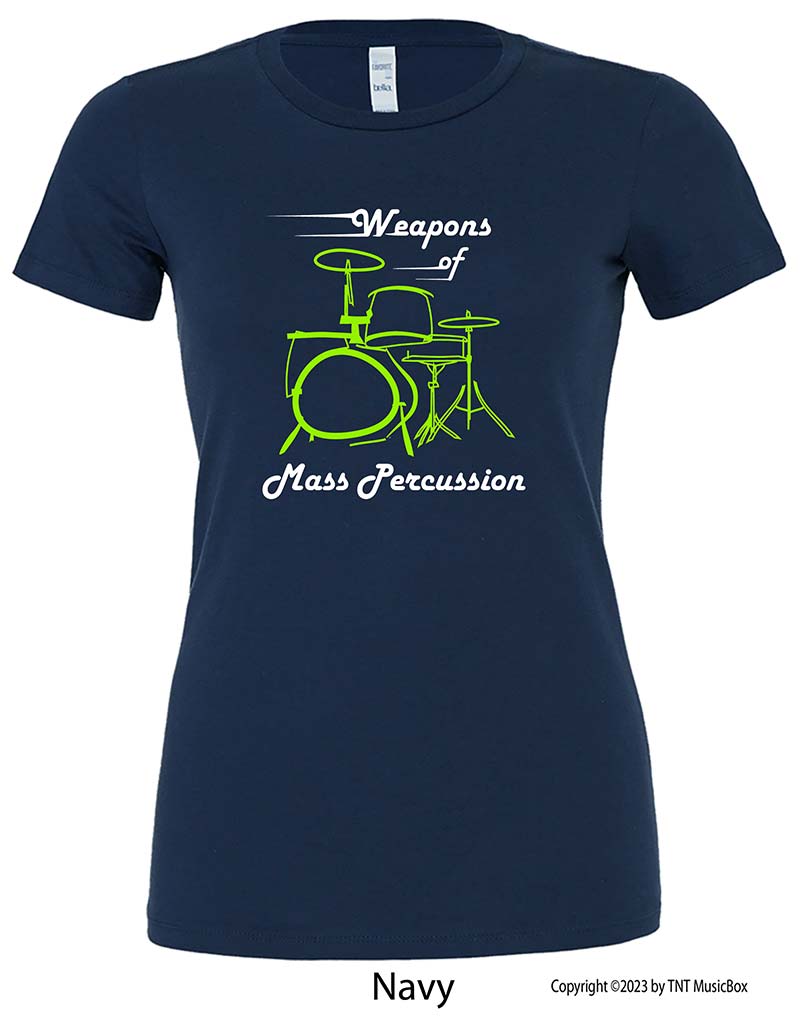 Weapons of Mass Percussion – Ladies Relaxed Fit