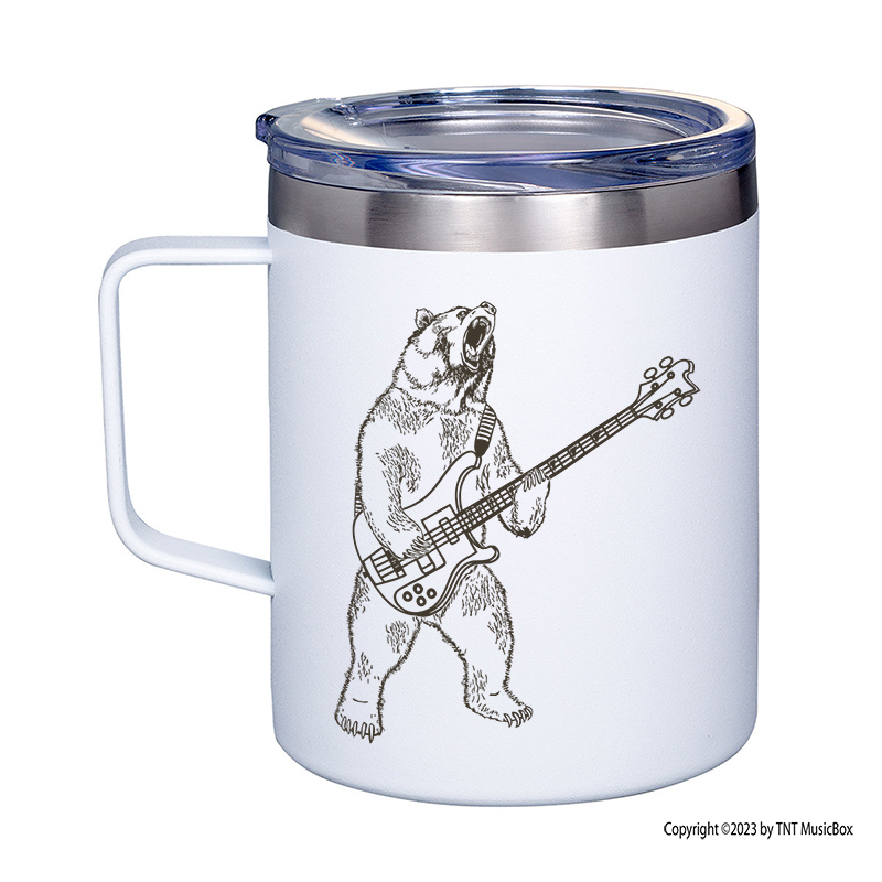 Bear Playing Bass Tumblers & Mug