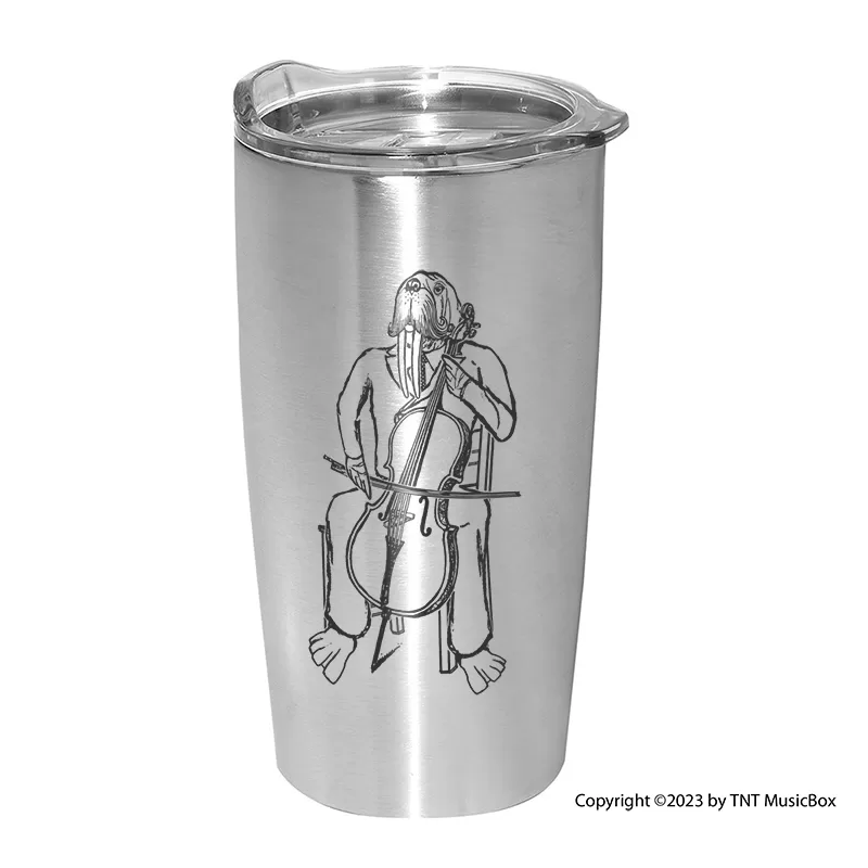 Walrus Playing Cello Tumblers & Mug