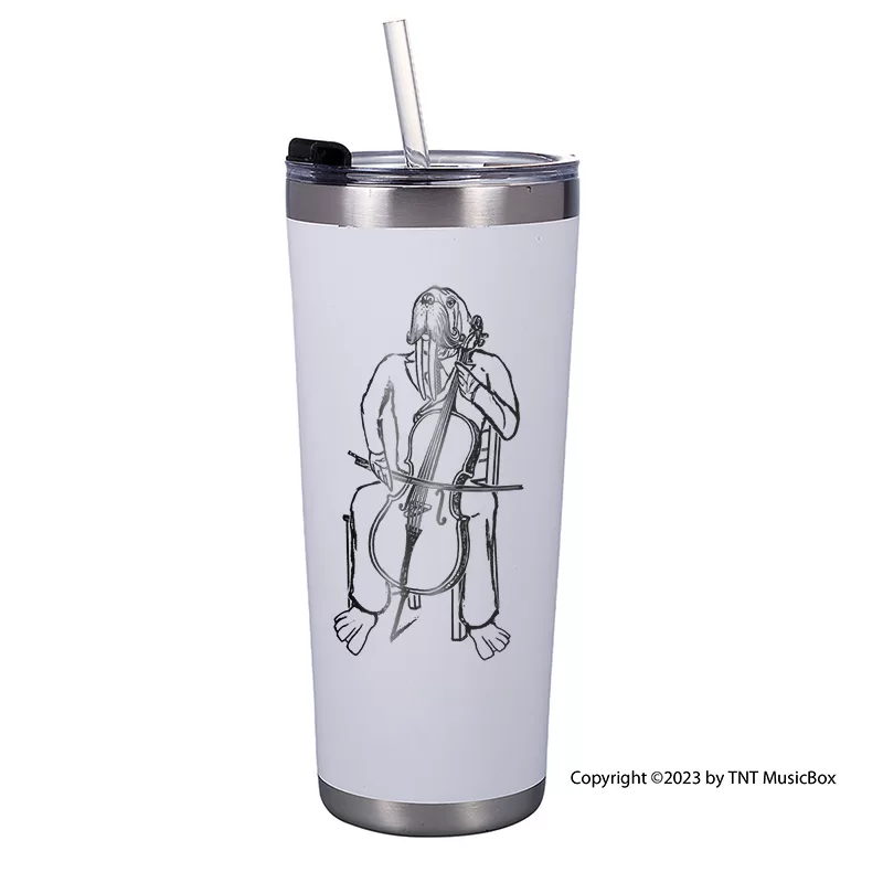 Walrus Playing Cello Tumblers & Mug